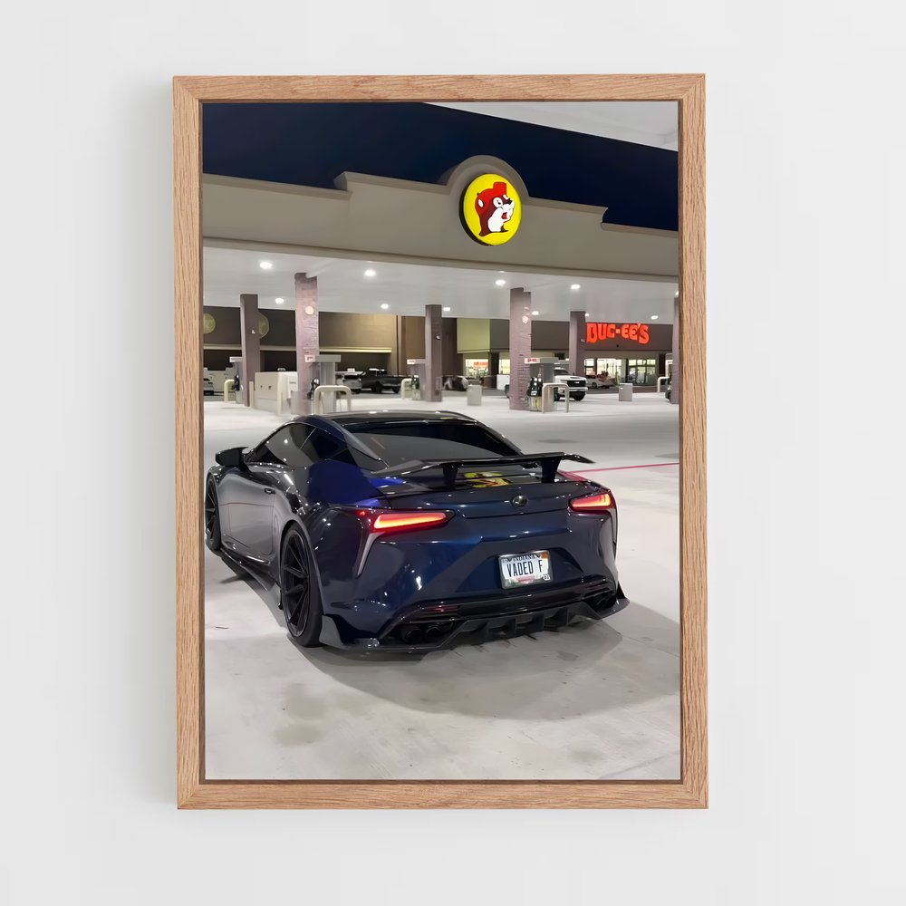 Poster Essence Bleue – affiche Lexus (vue 4)